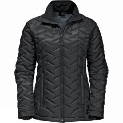 Jack Wolfskin Womens Icy Creek Jacket Black/Dark Iron